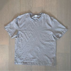 Zara Grey Short Sleeve Heavyweight T-Shirt